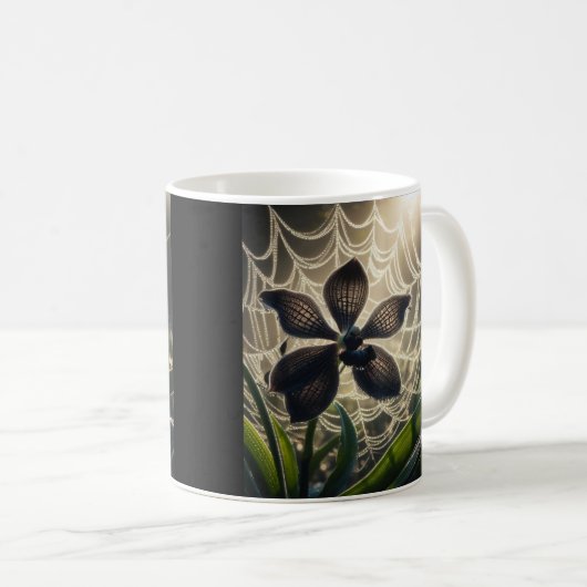 Spiderweb floral kaffeetasse (VorderseiteRechts)