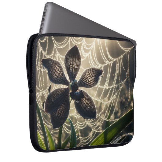 Spiderweb floral laptopschutzhülle (Vorne Rechts)