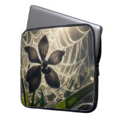 Spiderweb floral laptopschutzhülle (Vorderseite Links)