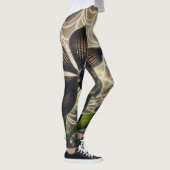 Spiderweb floral leggings (Rechts)