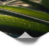 Spiderweb floral poster (Ecke)