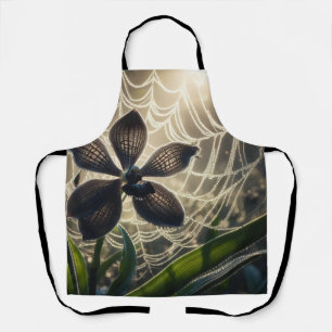 Spiderweb floral schürze
