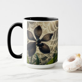 Spiderweb floral tasse