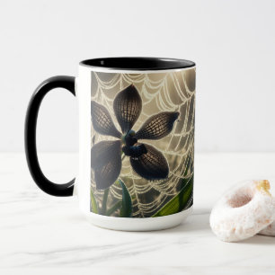 Spiderweb floral tasse