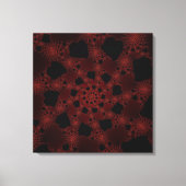 Spiderweb-Fraktal Leinwanddruck (Vorderseite)