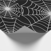 SPiderWeb Gemustertes Design Geschenkpapier (Ecke)