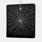 Spiderweb Goth Keramikornament (Links)