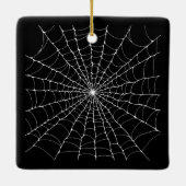Spiderweb Goth Keramikornament (Rückseite)