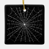 Spiderweb Goth Keramikornament (Vorderseite)