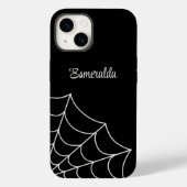 Spiderweb Goth Style Personalisiert Case-Mate iPhone Hülle (Rückseite)