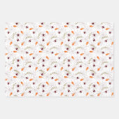 Spiderweb Halloween Geschenkpapier Set (Vorderseite 3)