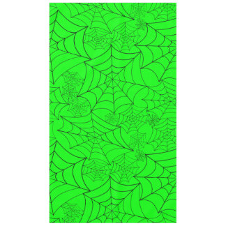 spiderweb halloween gothic spider web acid green tischdecke