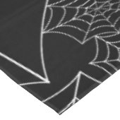 spiderweb halloween gothic spider web black tischdecke (Schrägansicht)