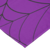 spiderweb halloween gothic spider web purple tischdecke (Schrägansicht)