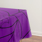 spiderweb halloween gothic spider web purple tischdecke (Beispiel)