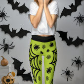 Spiderweb Halloween Leggings