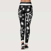 Spiderweb Halloween Leggings (Rückseite)