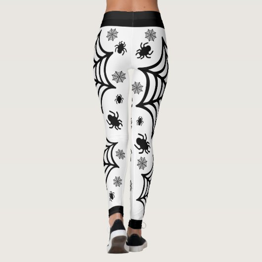 Spiderweb Halloween Leggings (Rückseite)