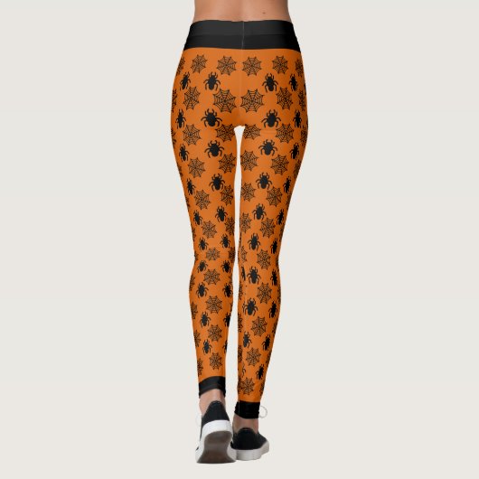 Spiderweb Halloween Leggings (Rückseite)