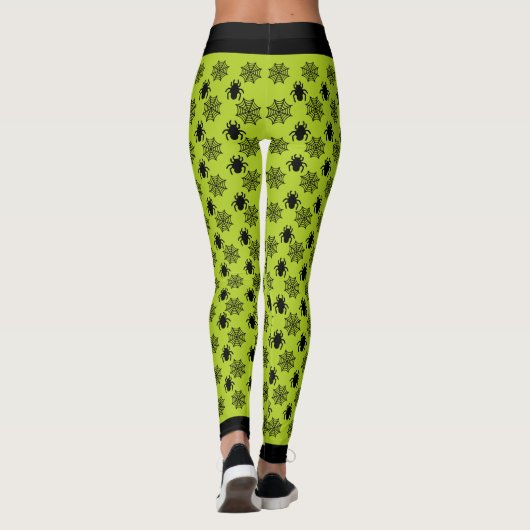 Spiderweb Halloween Leggings (Rückseite)