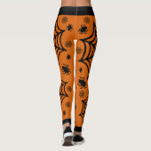 Spiderweb Halloween Leggings (Rückseite)