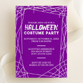 Spiderweb Halloween-Party Einladung
