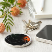 Spiderweb Juwelen eleganter Premium Schlüsselanhän Schlüsselanhänger (Seite)