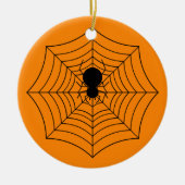 Spiderweb Keramik Ornament (Vorne)
