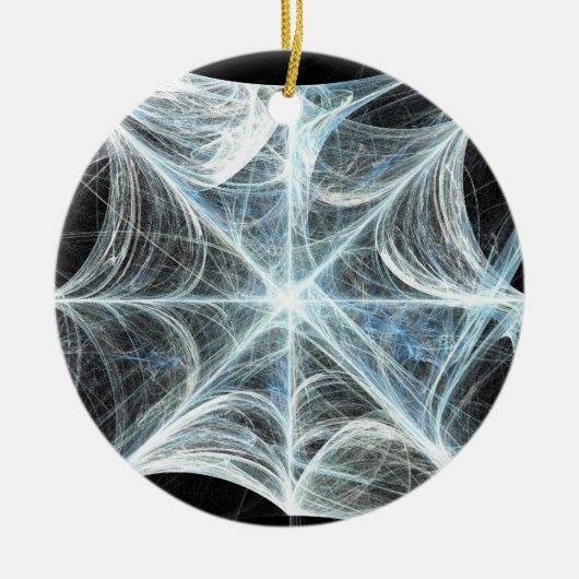 Spiderweb Keramik Ornament (Vorne)