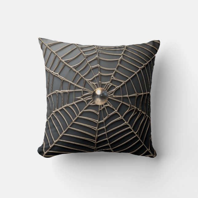 Spiderweb Kissen (Vorderseite)
