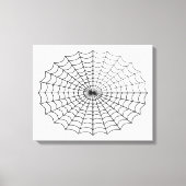 Spiderweb Leinwanddruck (Vorderseite)