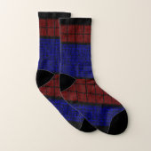 Spiderweb-Man Dotted Blue Red Printed Socks Socken (Paar)