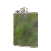 Spiderweb mit Droplets Flachmann (Links)