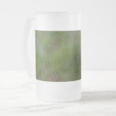 Spiderweb mit Droplets Mattierte Glass Bier Tasse (Vorderseite Links)