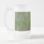 Spiderweb mit Droplets Mattierte Glass Bier Tasse (Links)