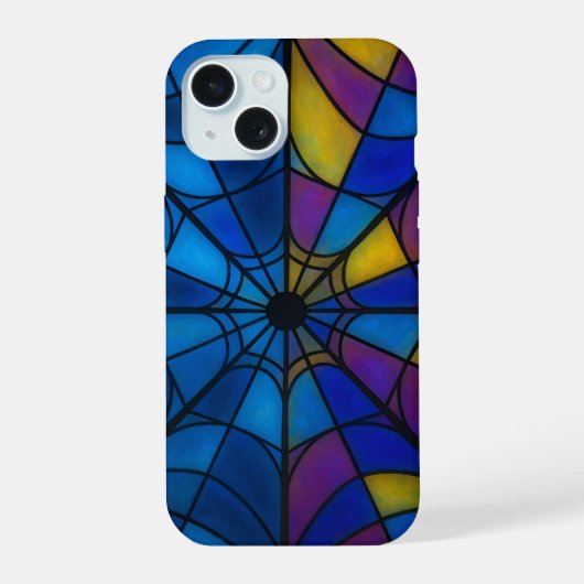🕸️ Spiderweb Mittwoch iPhone Case iPhone 15 Hülle (Rückseite)