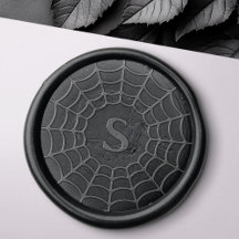 Spiderweb Monogramm erste Sporenblume