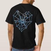 Spiderweb or Cobweb Printed Design Tshirt (Rückseite)