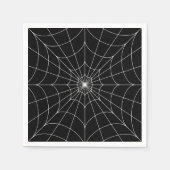 Spiderweb Paper Napkin Serviette (Vorderseite)