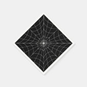 Spiderweb Paper Napkin Serviette (Ecke)