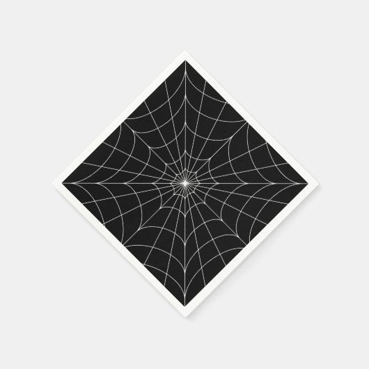 Spiderweb Paper Napkin Serviette (Ecke)