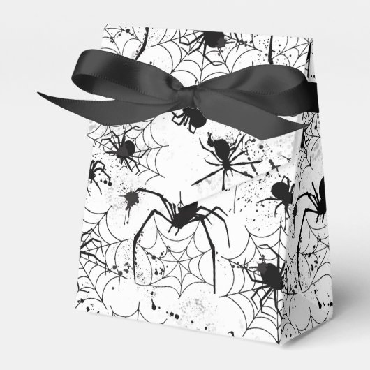 Spiderweb Pattern Halloween Geschenkschachtel (Vorderseite)