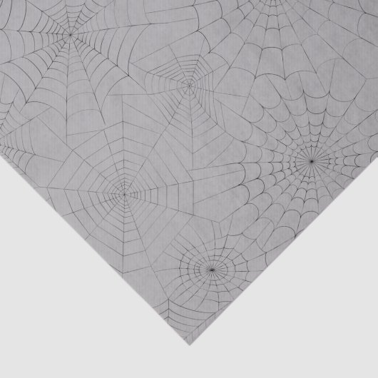 Spiderweb Pattern Halloween Seidenpapier (Ausschnitt)