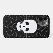 Spiderweb Skull Case-Mate iPhone Hülle (Rückseite (Horizontal))