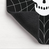 Spiderweb Skull Mousepad (Ecke)