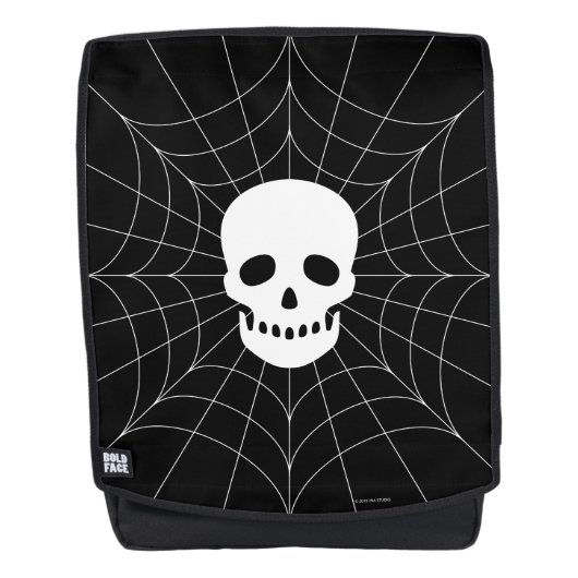 Spiderweb Skull Rucksack (Vorderseite)