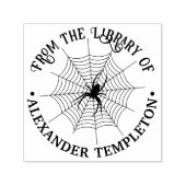 SpiderWeb & Spider #2 Silhouette aus der Bibliothe Permastempel (Design)