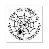 SpiderWeb & Spider Silhouette aus der Bibliothek Permastempel (Design)