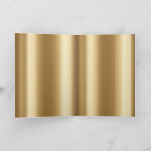 Spiderweb spinnen und Sterne schwarz und gold Karte (Innenseite)