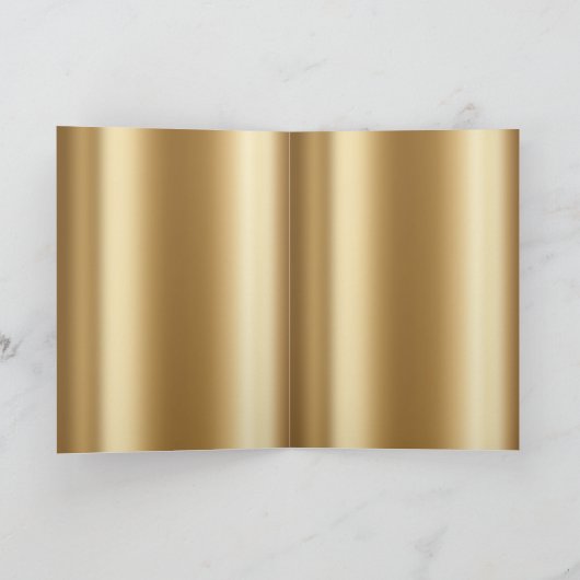 Spiderweb spinnen und Sterne schwarz und gold Karte (Innenseite)